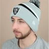 NEW ERA Beanie NFL Striped Raiders