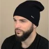 Stetson Beanie Oversized WV Merino Black