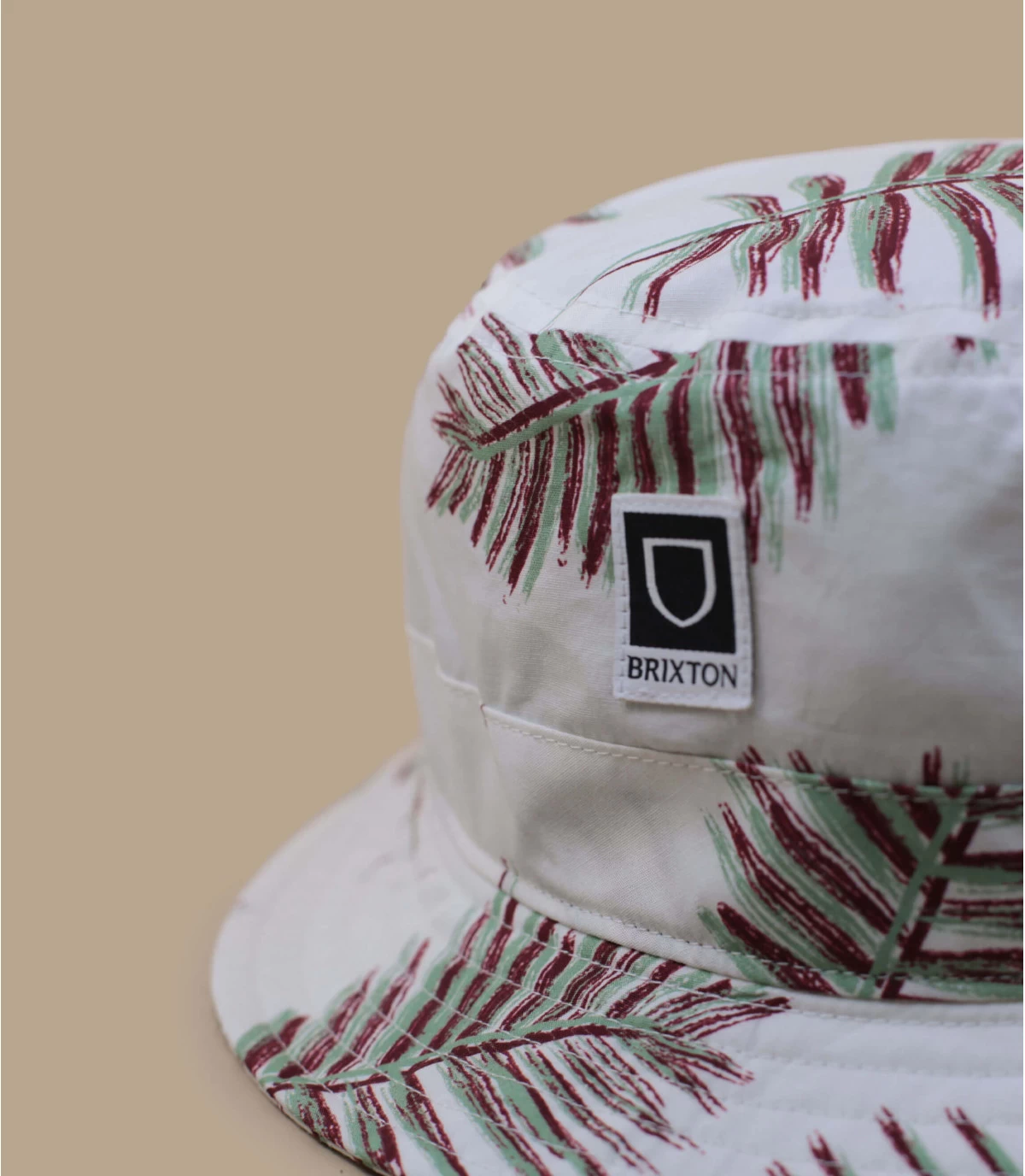 Brixton Beta Packable Bucket Aloha Off White - Image 3