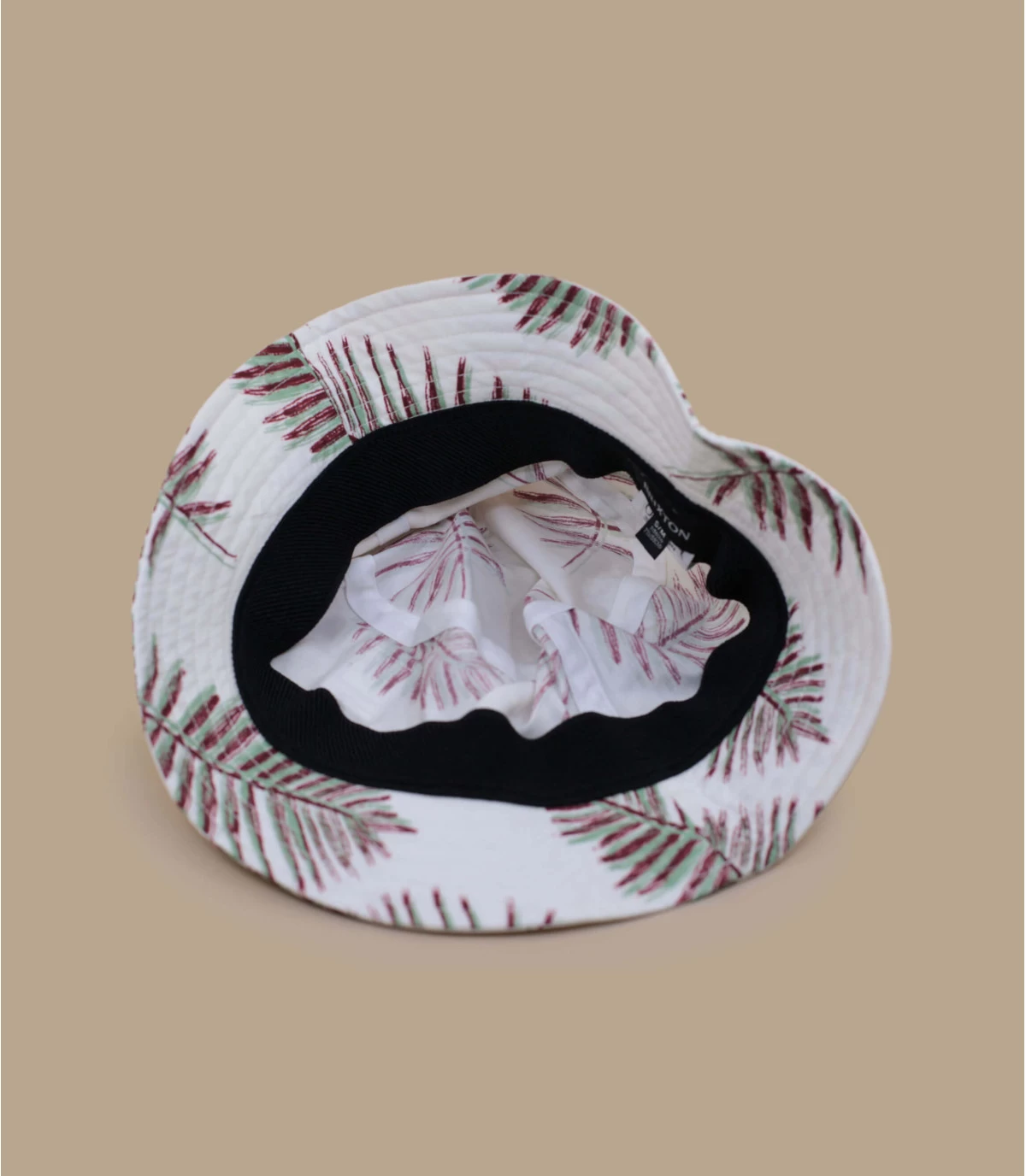 Brixton Beta Packable Bucket Aloha Off White - Image 4