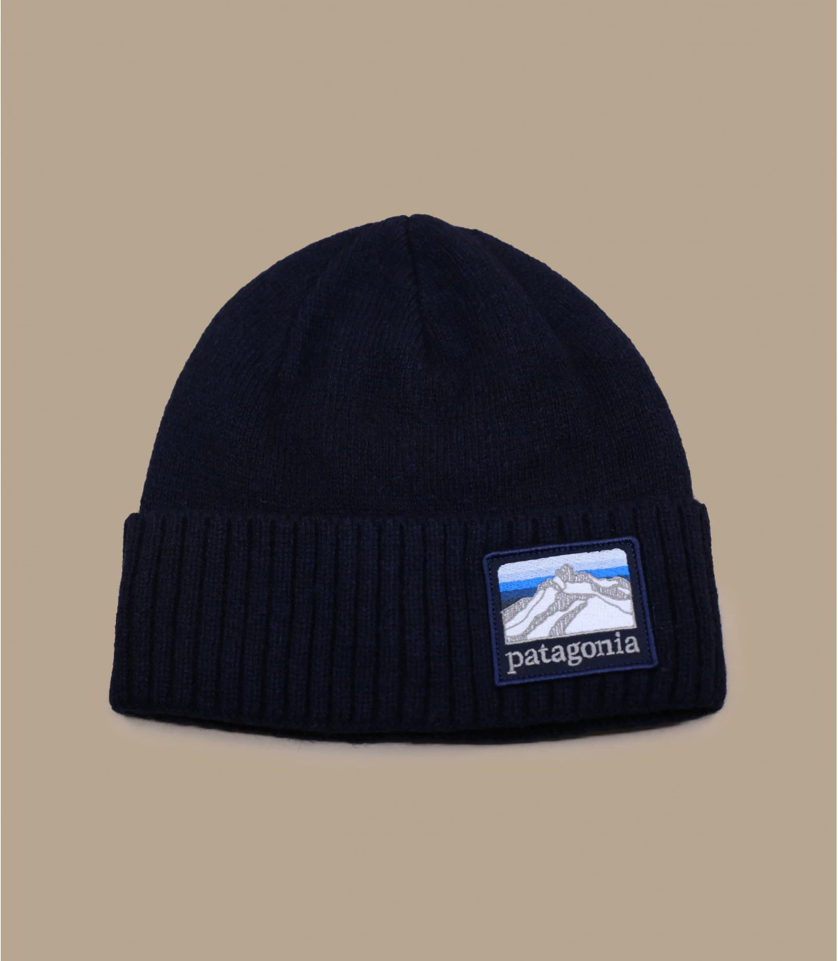 Patagonia Brodeo Beanie Navy Blue – Bild 2