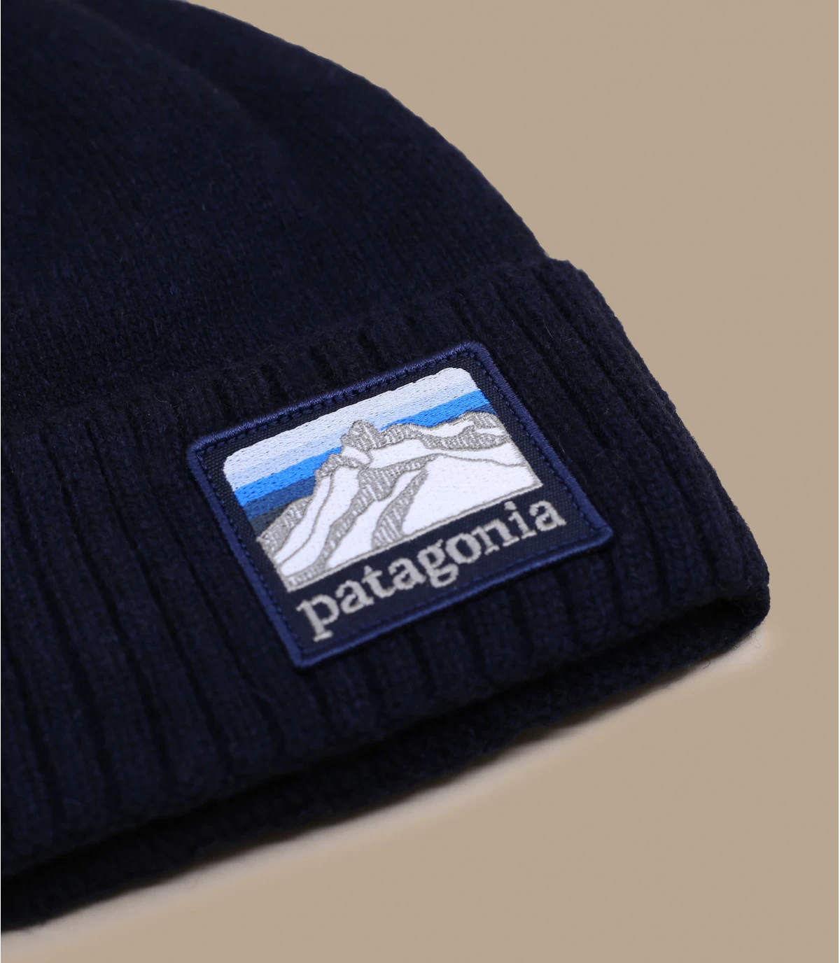 Patagonia Brodeo Beanie Navy Blue – Bild 3