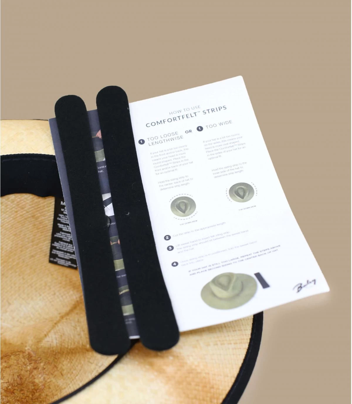 Bailey Clafin Panama Tea Stain – Bild 4