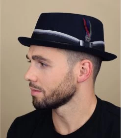 Stetson Diamond Woolfelt Navy