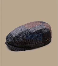 Stetson Driver Cap Patchwork Brown Mix