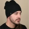 Barts Eclipse Beanie Reversible Black