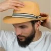 Stetson Fedora Panama Honey