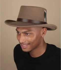 Stetson Gambler Woolfent Almond