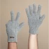 Barts Haakon Gloves Heather Grey