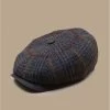 Stetson Hatteras EF Wool Olive Brown Check