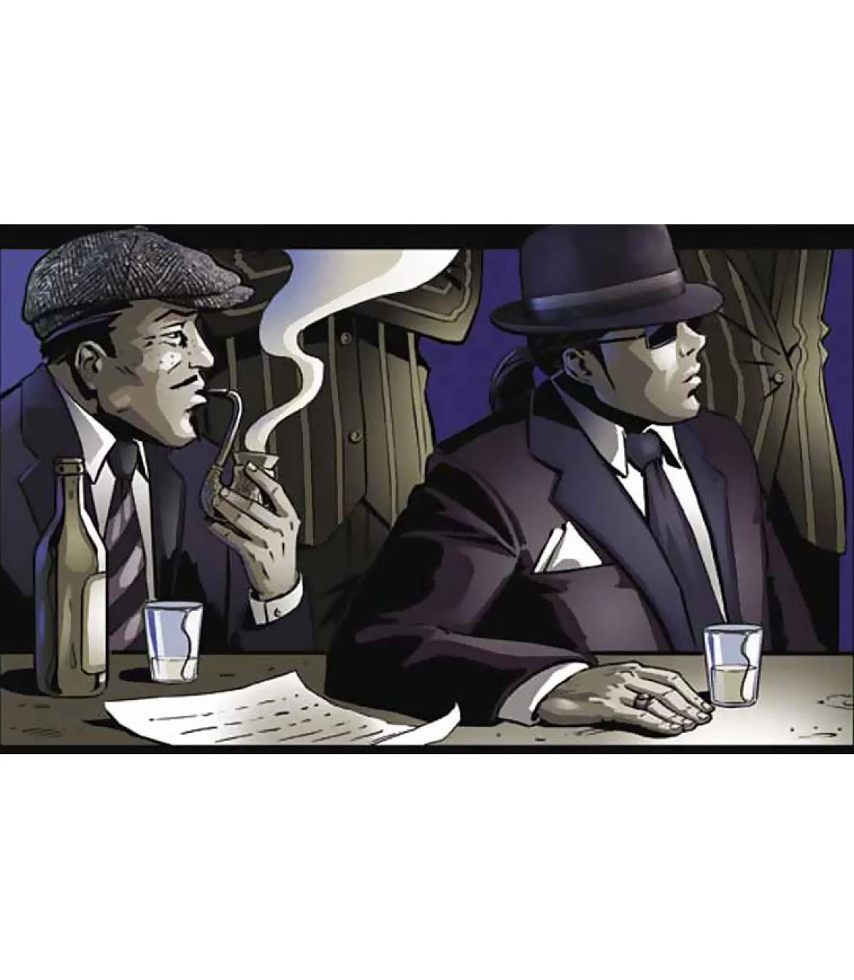 Stetson Hatteras Fischgratmuster Dunkelgrau - Image 4