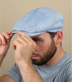 Stetson Hatteras Linen Light Blue