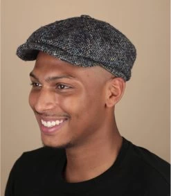 Stetson Hatteras Wool Donegal Blue