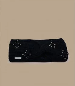 Seeberger Headband With Pearl Black