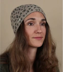 Seeberger Janice Leo Pattern Anthracite Sand