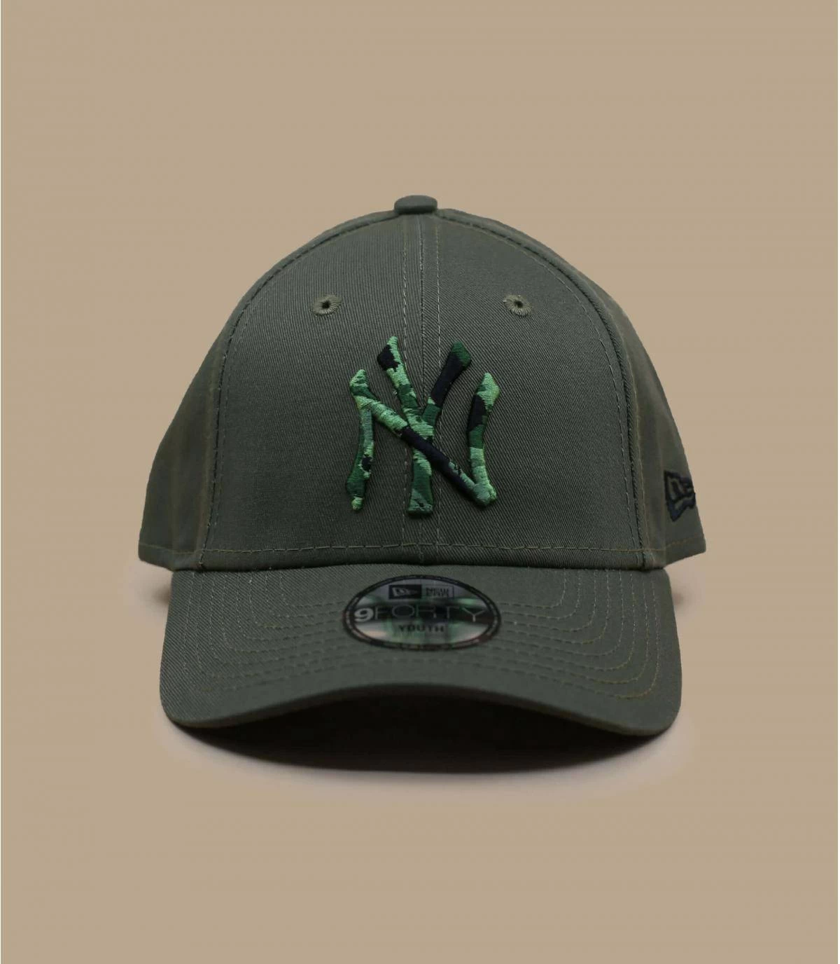 NEW ERA Kids Camo Infill NY Olive - Image 2
