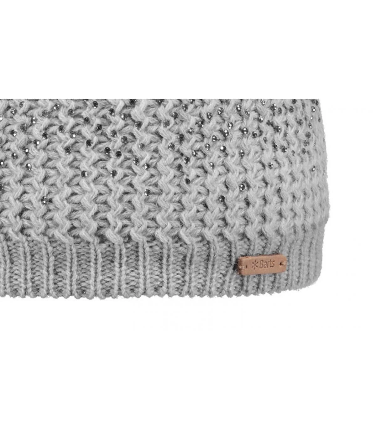 Barts Marceline Beanie Heeather Grey – Bild 3
