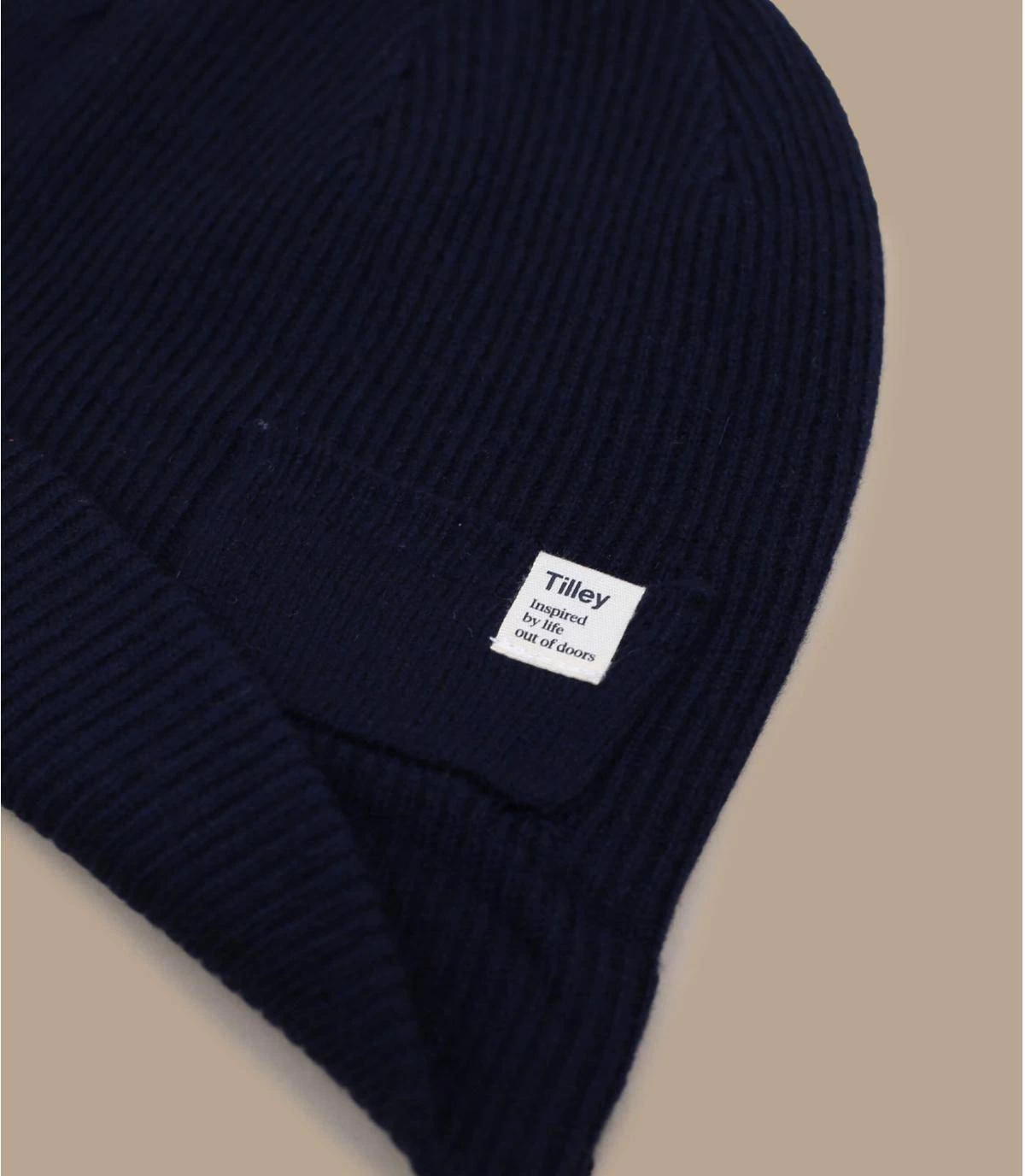 Tilley Merino Beanie Navy – Bild 3