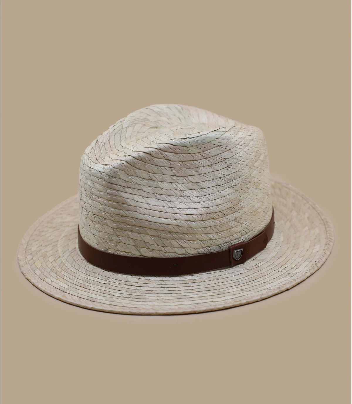 Brixton Messer Straw Fedora Natural - Image 2