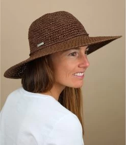 Seeberger Paper Crochet Floppy Olive