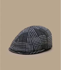 Kangol Pattern Flexfit Cap Black Plaid