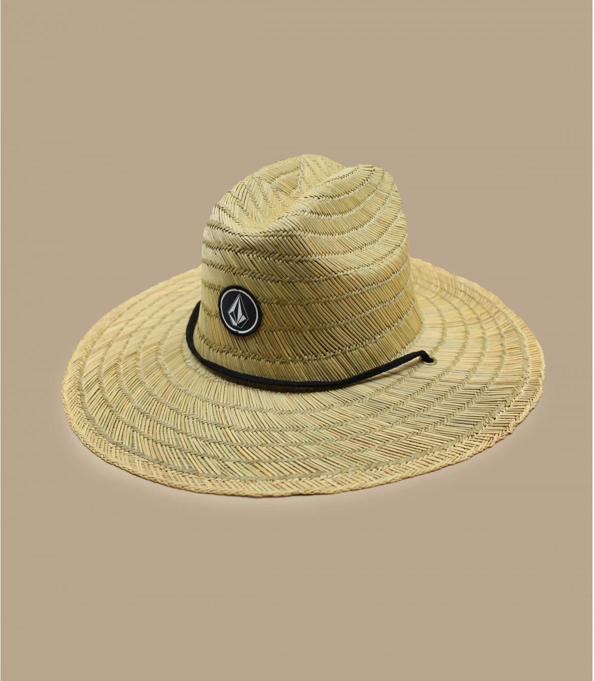 Volcom Quarter Straw Hat Natural - Image 2