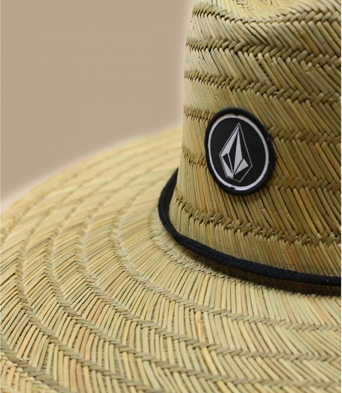 Volcom Quarter Straw Hat Natural - Image 3