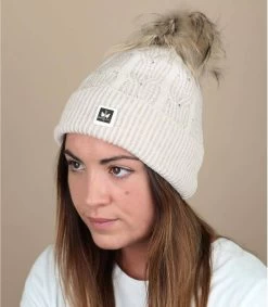 Rina Real Fur Natural