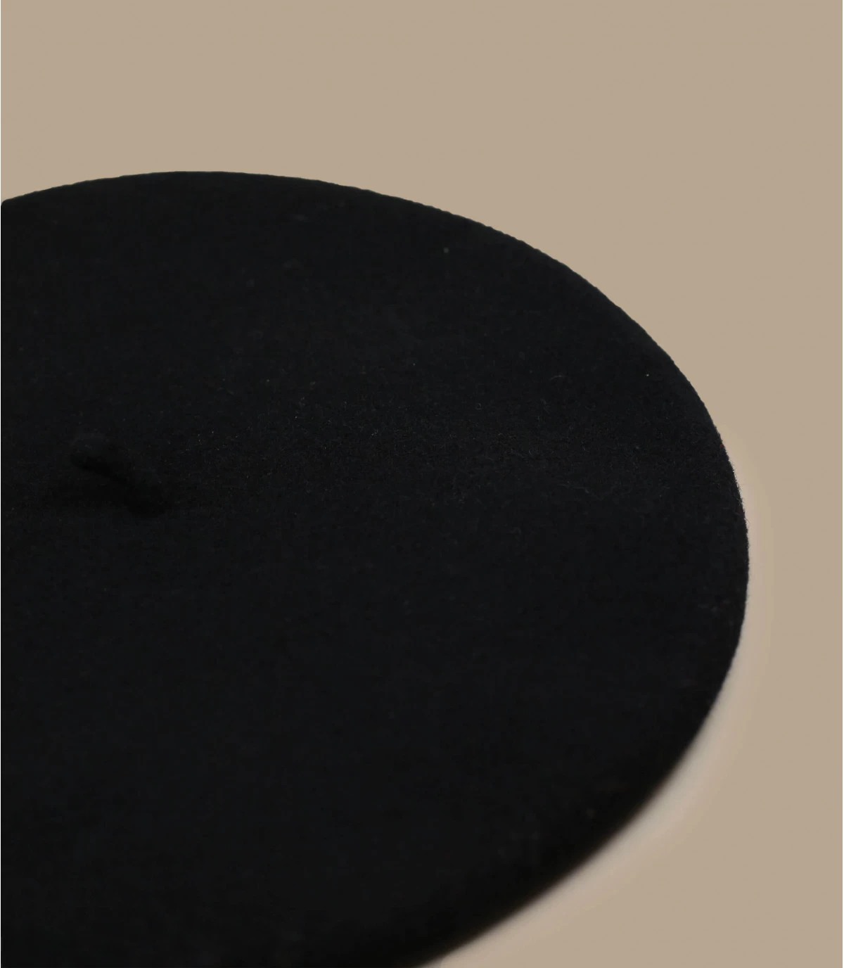 Schwarzes Französisches Beret Damen – Bild 2