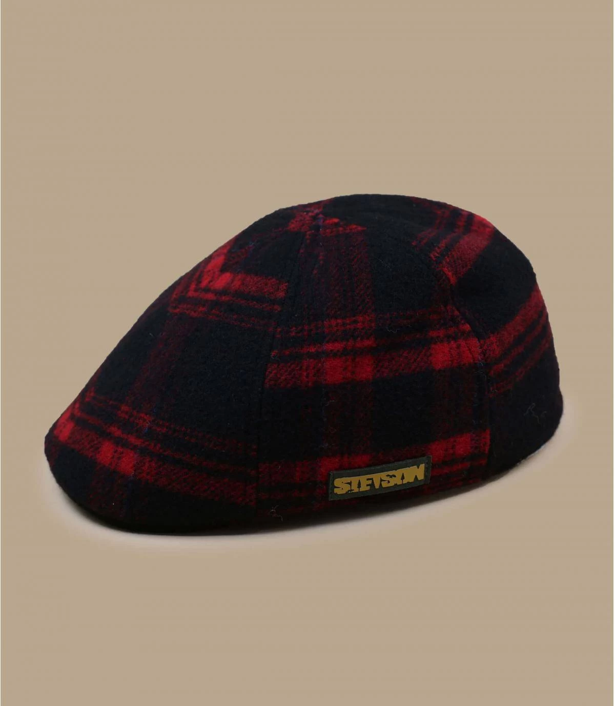Stetson Texas Virgin Shadow Plaid Red Black – Bild 2