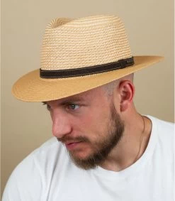 Stetson Traveller Panama Beige Mix