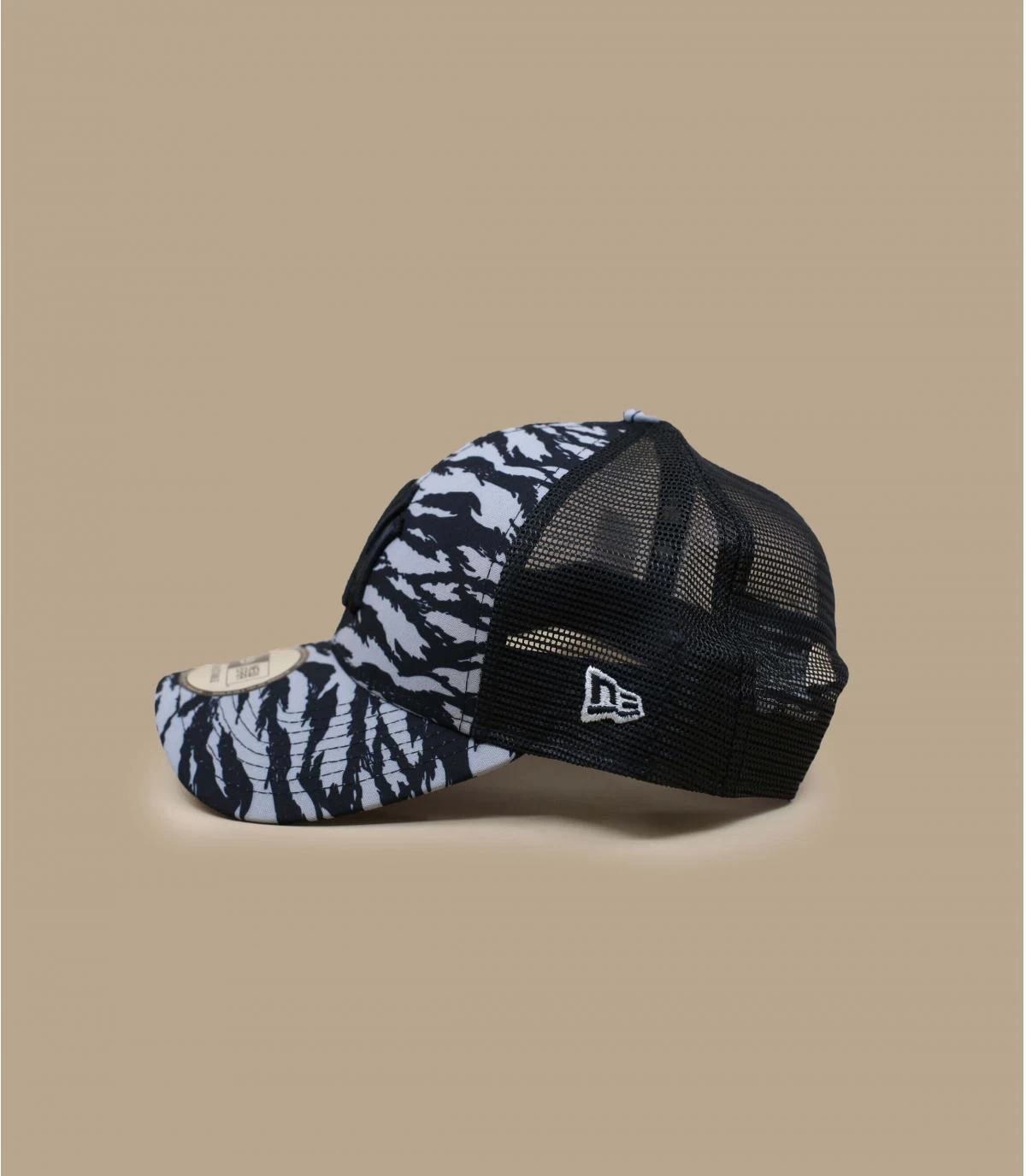 NEW ERA Trucker Tiger Print NY Grey – Bild 3