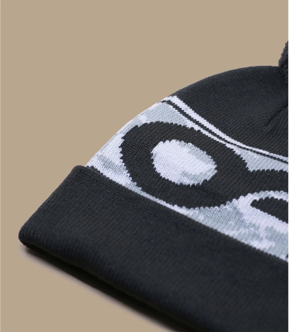 Oakley Wanderlust Pom Beanie Forged Iron – Bild 3