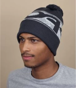 Oakley Wanderlust Pom Beanie Forged Iron