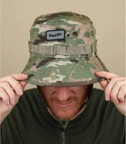 HUF Wild Out Camo Boonie