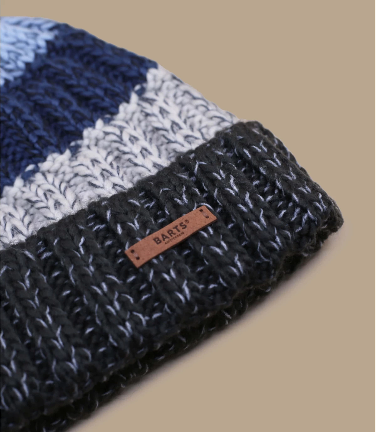 Barts Wilhelm Beanie Charcoal – Bild 3
